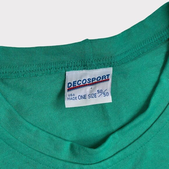 Vintage Green St. Patrick's Day T-Shirt Sequin Leprechaun Clovers XL - Picture 6 of 6